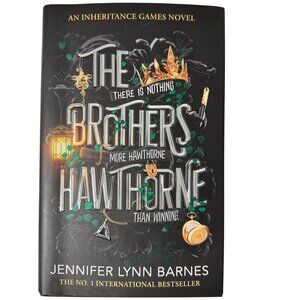 The Brothers Hawthorne Signed HCDJ Book 2023 Jennifer Lynn Barnes Penguin NEW